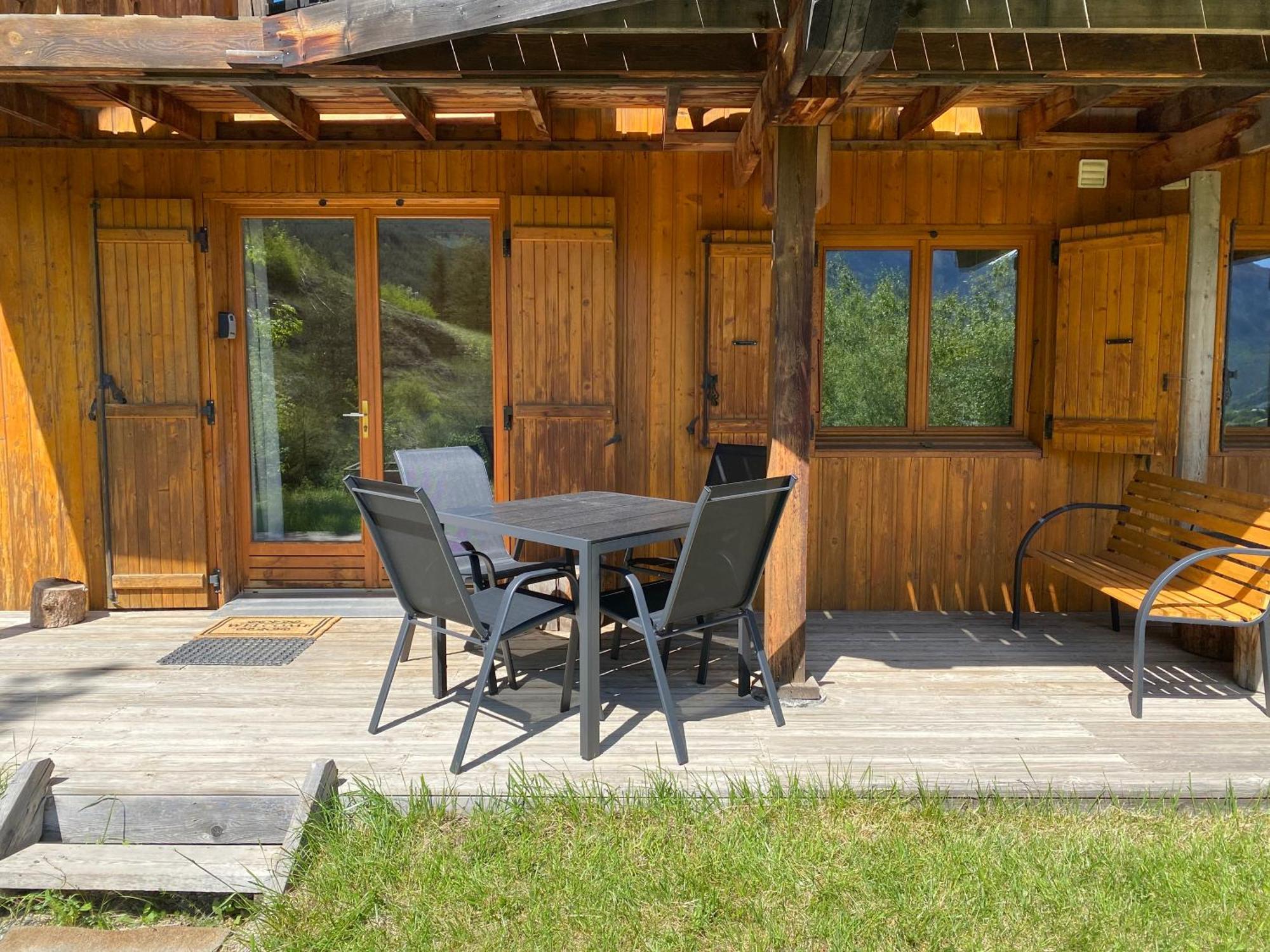 Chalet A Un Endroit Exceptionnel, Alpes, Parc National Des Ecrins Les Vigneaux Екстериор снимка